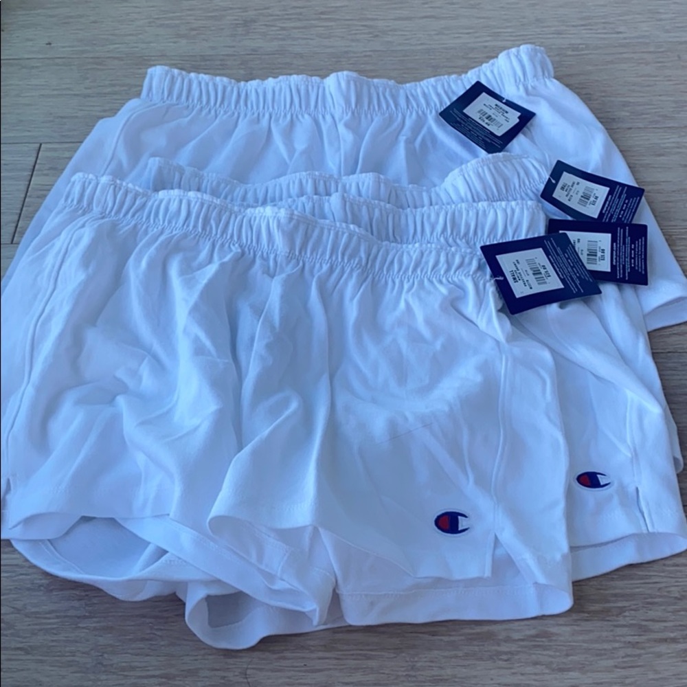 FOUR pair champion practice shorts